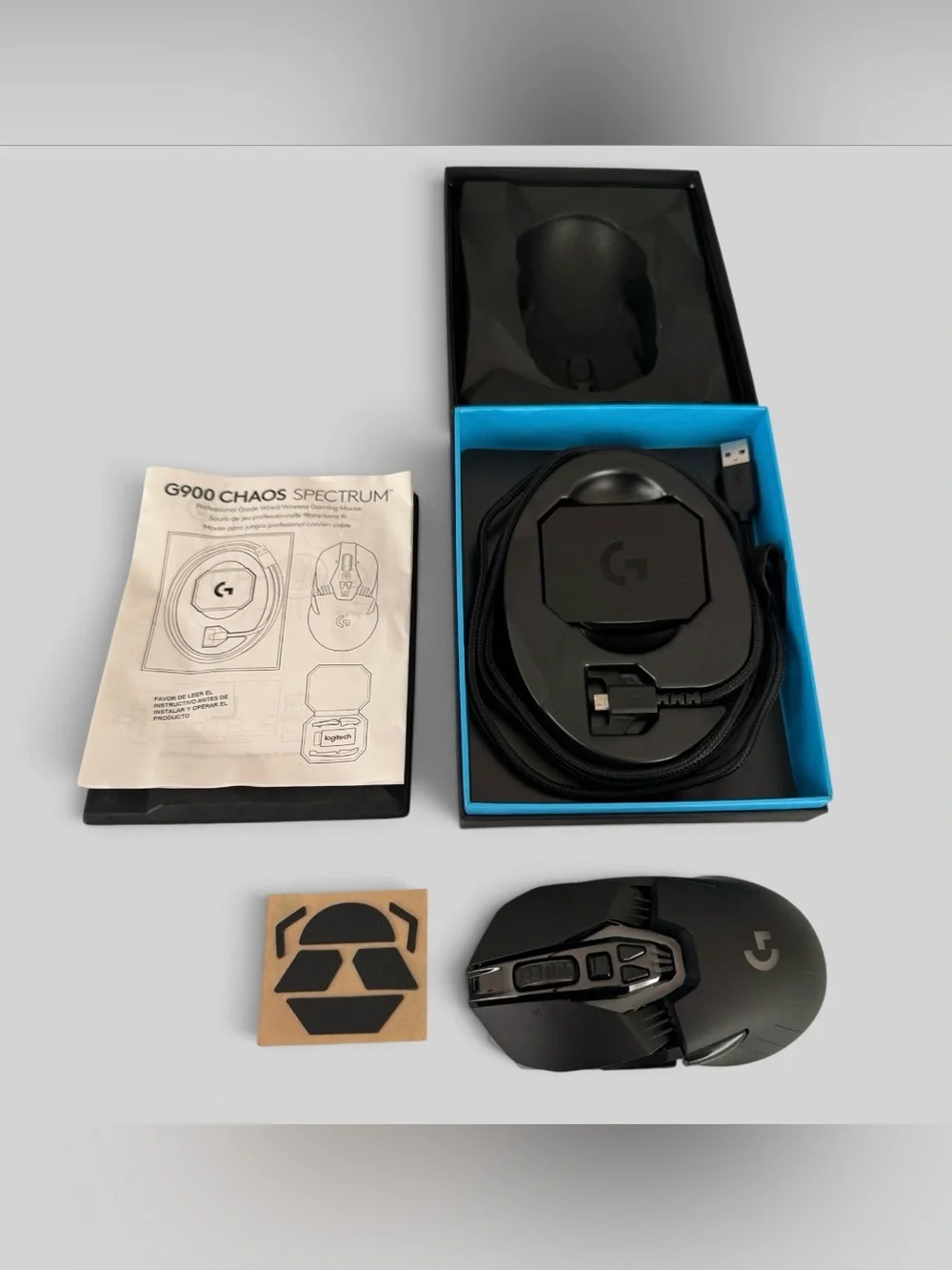 Logitech G900 CHAOS Spectrum Wireless Gaming Mouse - Black
